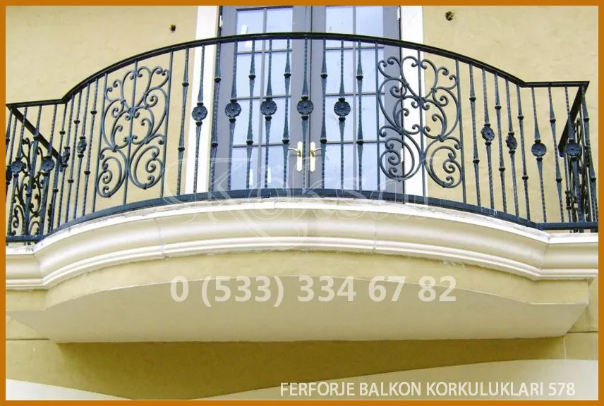 Ferforje Balkon Korkulukları 578