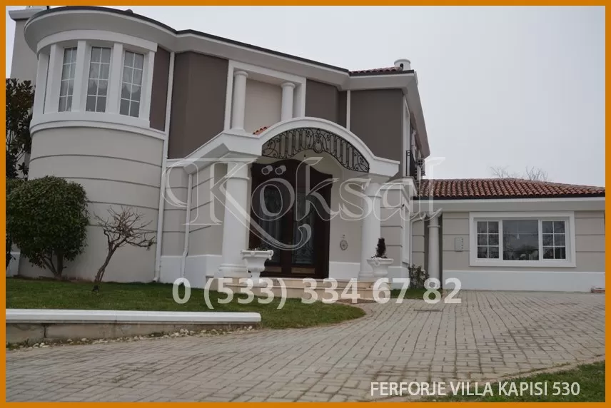 Ferforje Villa Kapıları 530