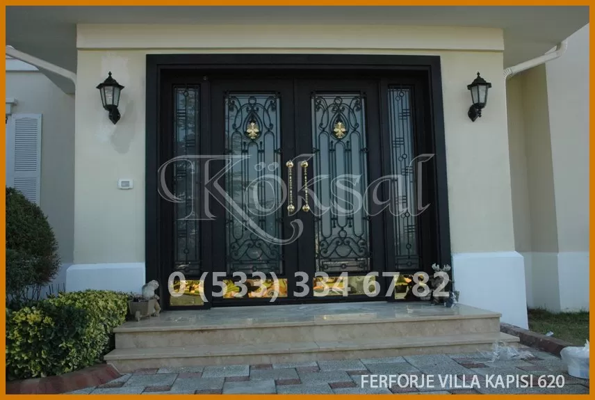 Ferforje Villa Kapıları 620
