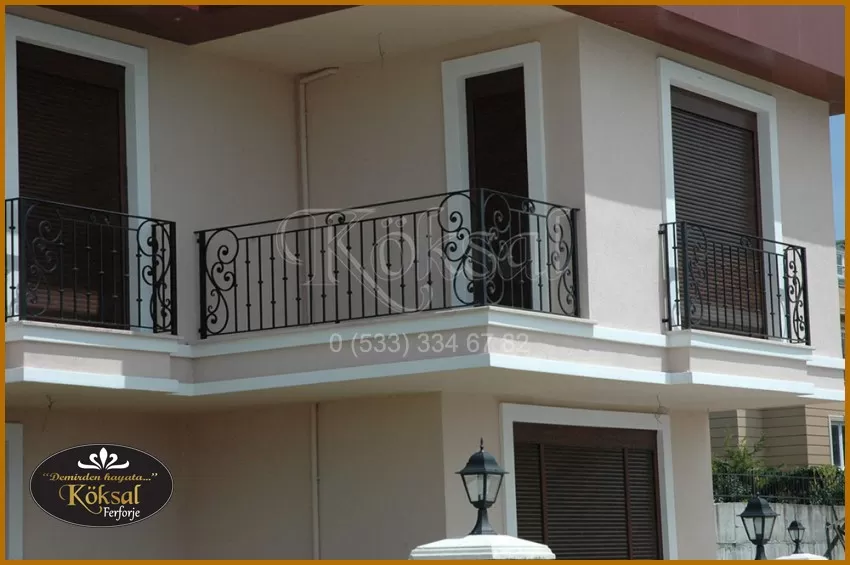 Demir Balkon Korkulukları - Demir Balkon Korkuluk Modelleri  2022