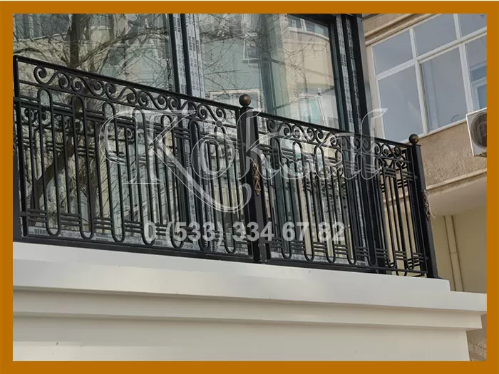 Ferforje Balkon Korkuluğu Modelleri 1265