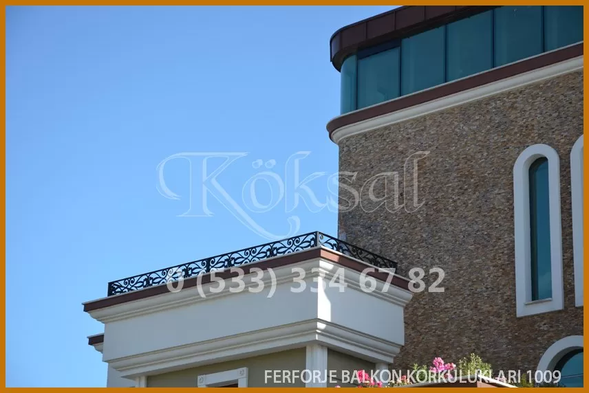 Ferforje Balkon Korkulukları 1009