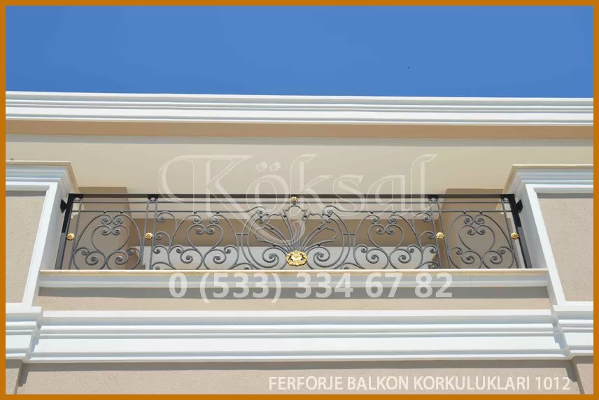 Ferforje Balkon Korkulukları 1012
