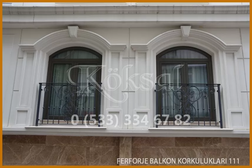 Ferforje Balkon Korkulukları 111