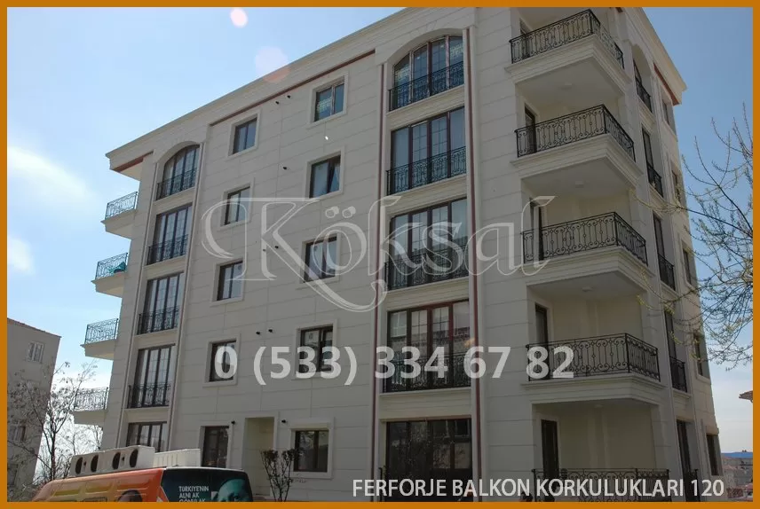 Ferforje Balkon Korkulukları 120