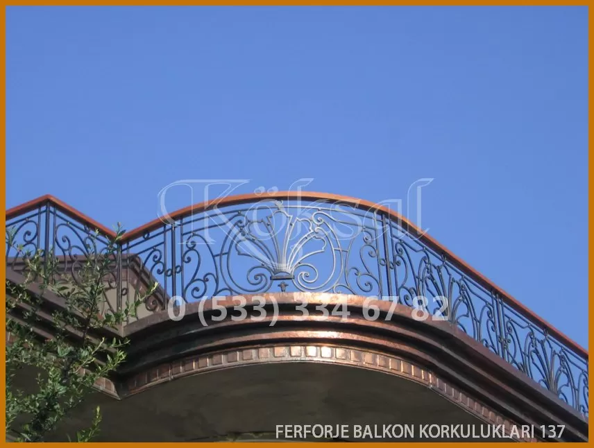 Ferforje Balkon Korkulukları 137