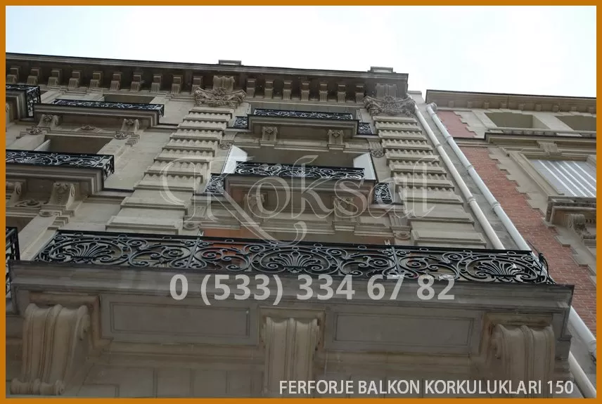 Ferforje Balkon Korkulukları 150