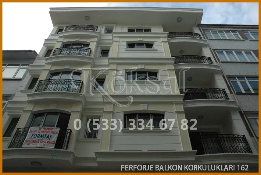 Ferforje Balkon Korkulukları 162