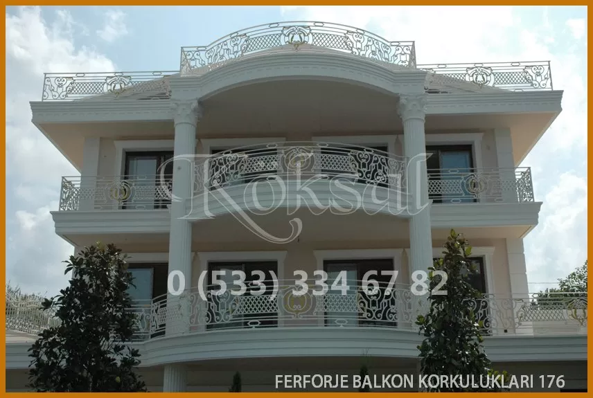 Ferforje Balkon Korkulukları 176