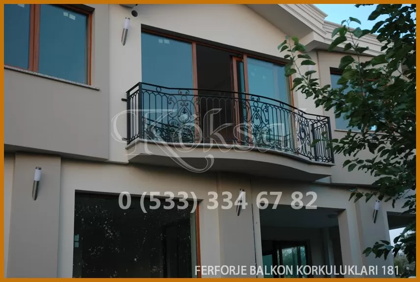 Ferforje Balkon Korkulukları 181