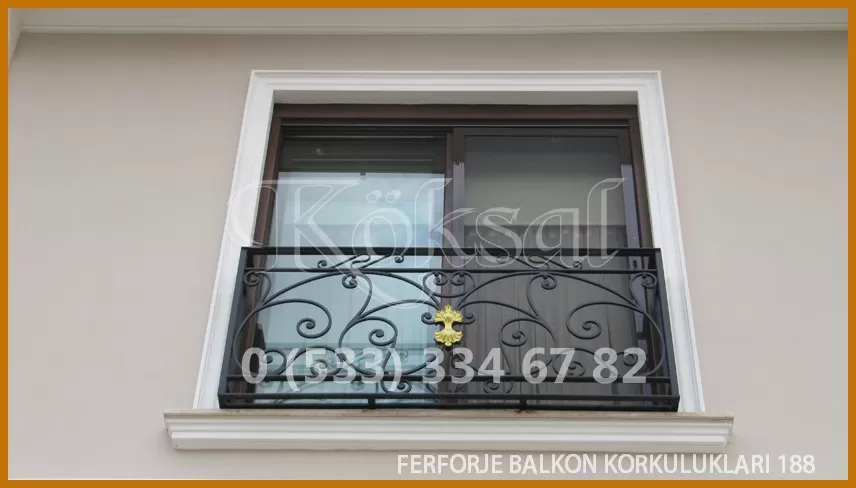 Ferforje Balkon Korkulukları 188