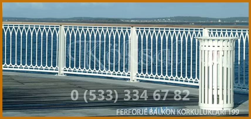 Ferforje Balkon Korkulukları 199
