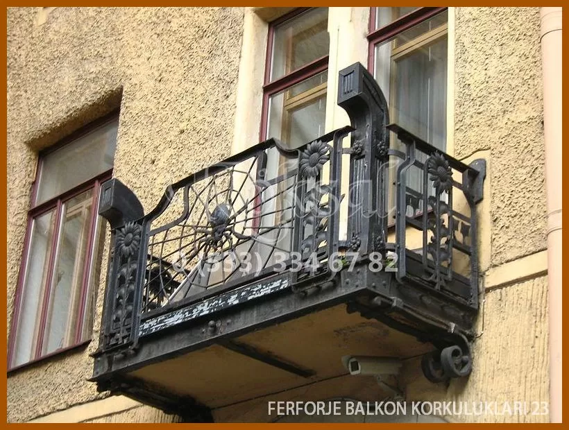 Ferforje Balkon Korkulukları 23