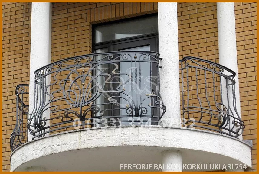 Ferforje Balkon Korkulukları 254