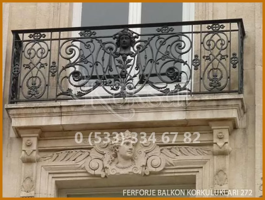 Ferforje Balkon Korkulukları 272