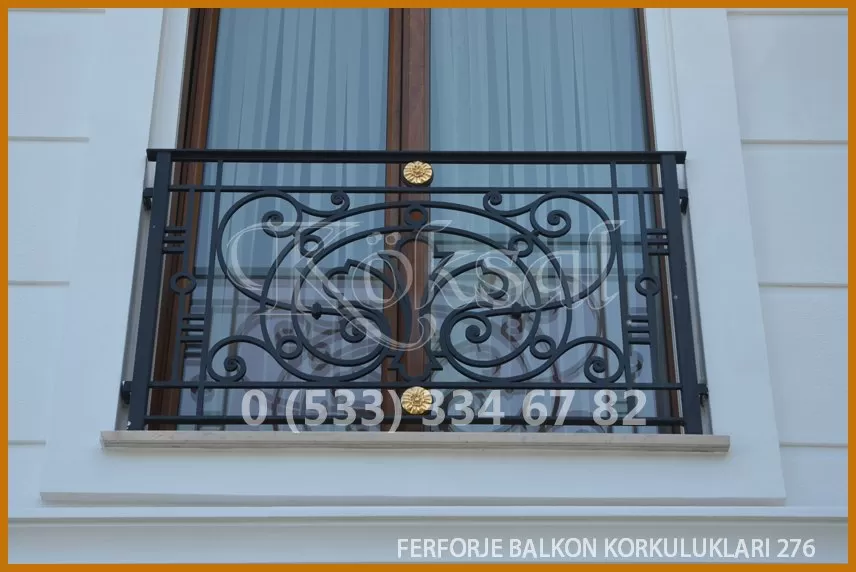 Ferforje Balkon Korkulukları 276