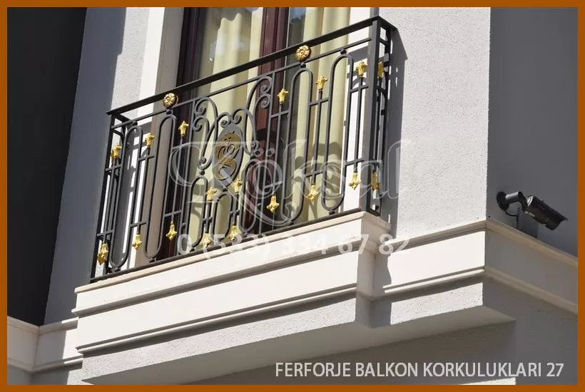 Ferforje Balkon Korkulukları 27