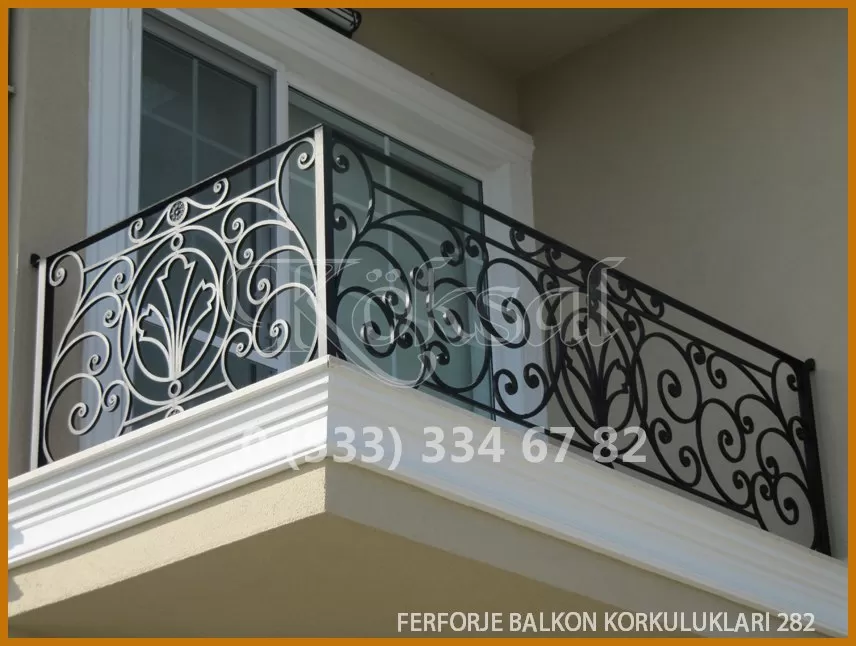 Ferforje Balkon Korkulukları 282
