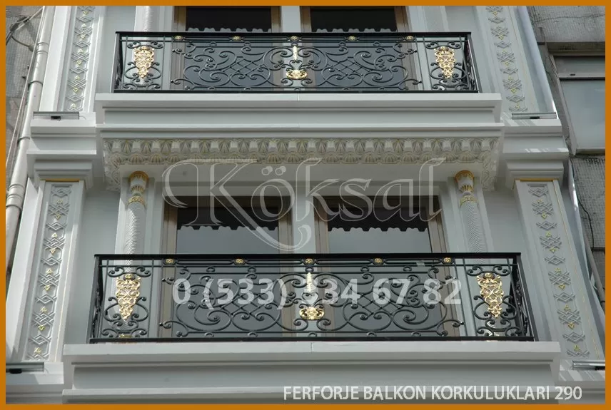 Ferforje Balkon Korkulukları 290