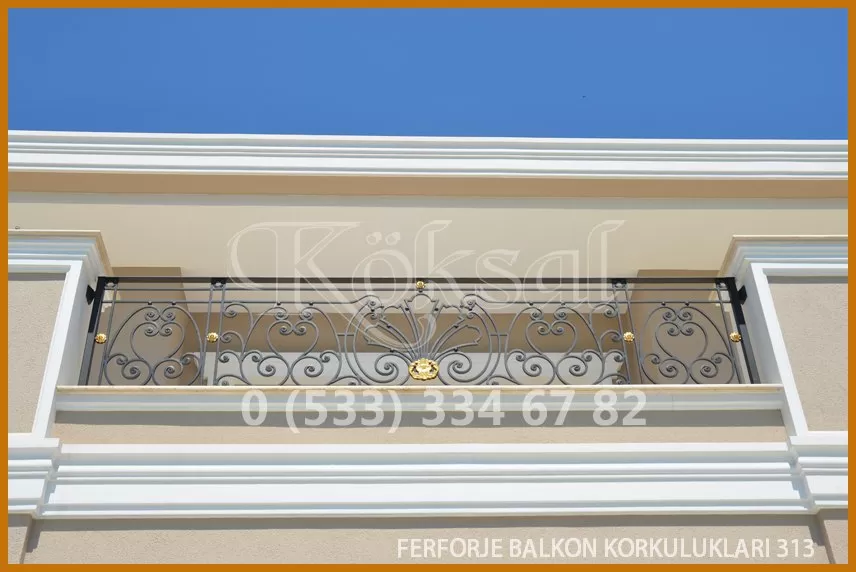 Ferforje Balkon Korkulukları 313
