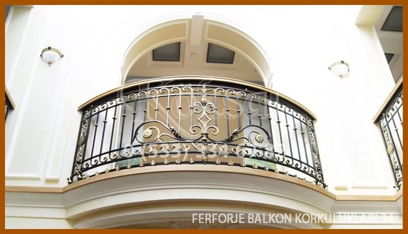 Ferforje Balkon Korkulukları 34