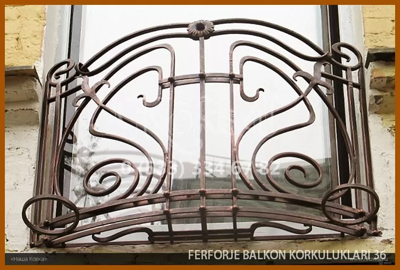 Ferforje Balkon Korkulukları 36