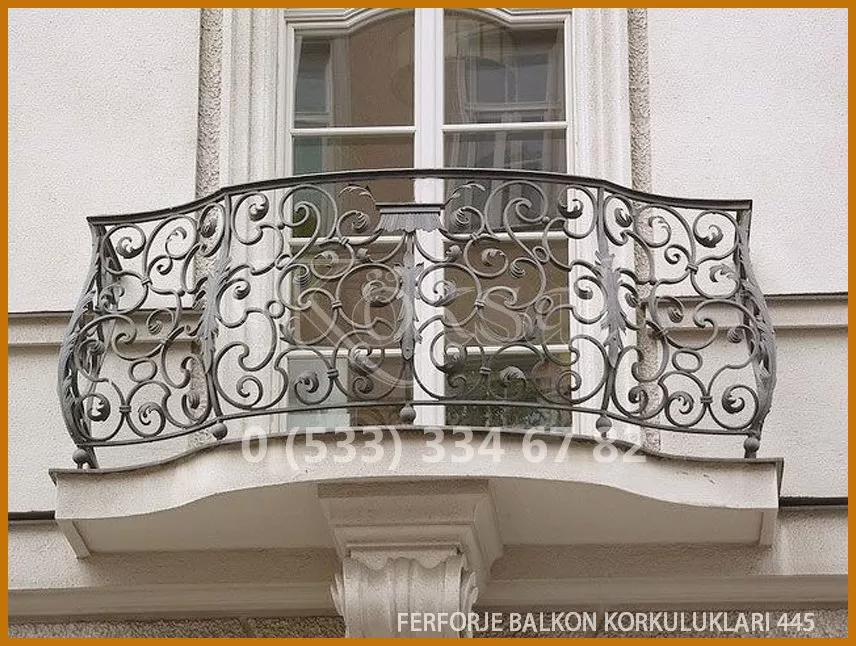 Ferforje Balkon Korkulukları 445