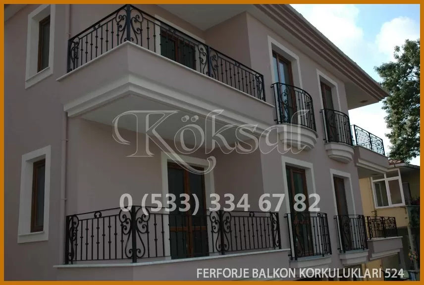 Ferforje Balkon Korkulukları 524