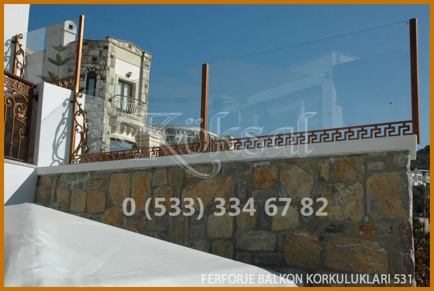 Ferforje Balkon Korkulukları 531
