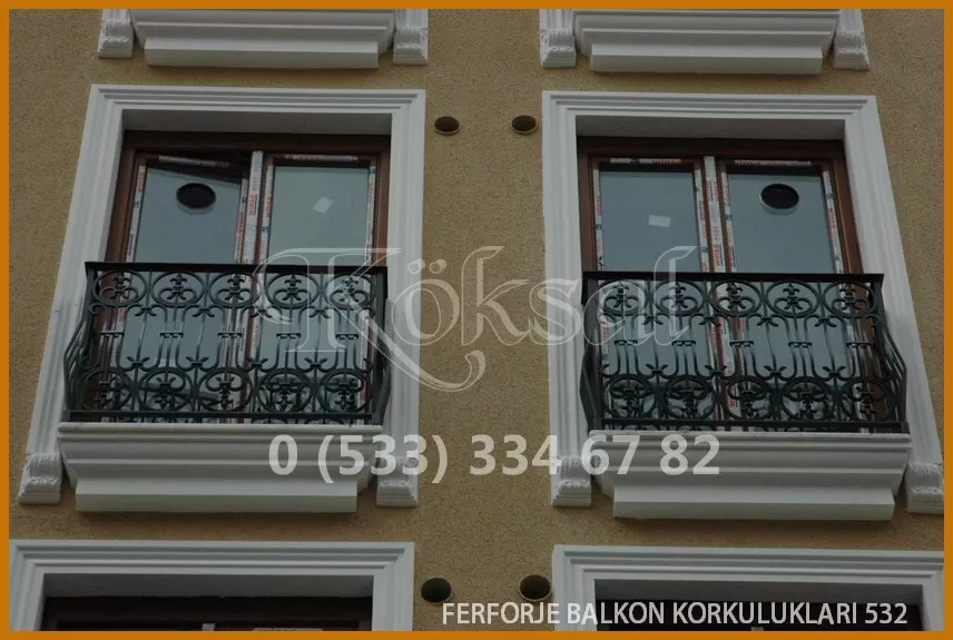 Ferforje Balkon Korkulukları 532