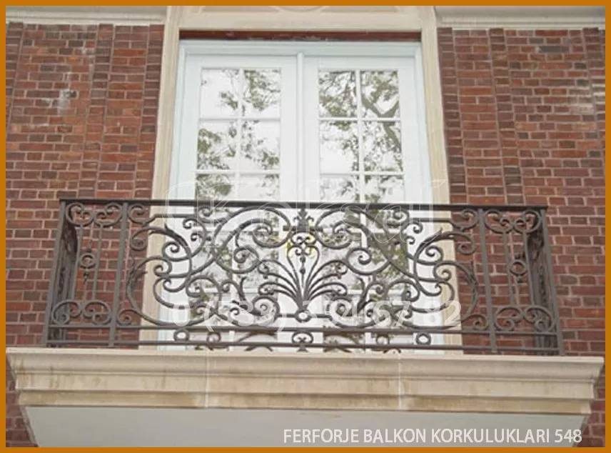 Ferforje Balkon Korkulukları 548