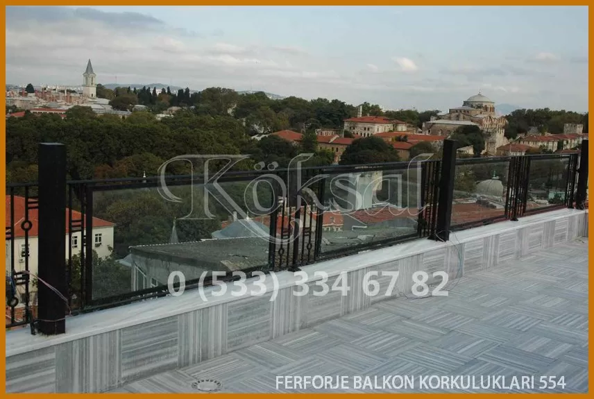 Ferforje Balkon Korkulukları 554