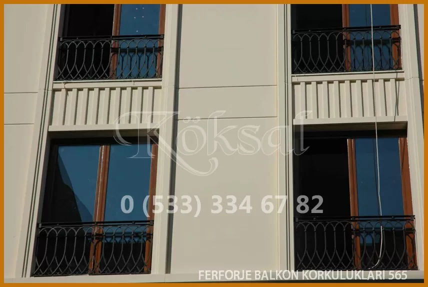 Ferforje Balkon Korkulukları 565