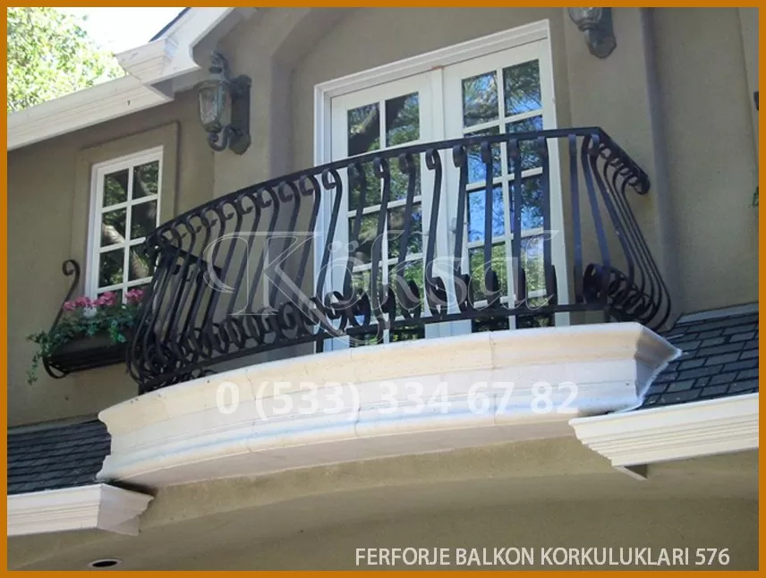 Ferforje Balkon Korkulukları 576