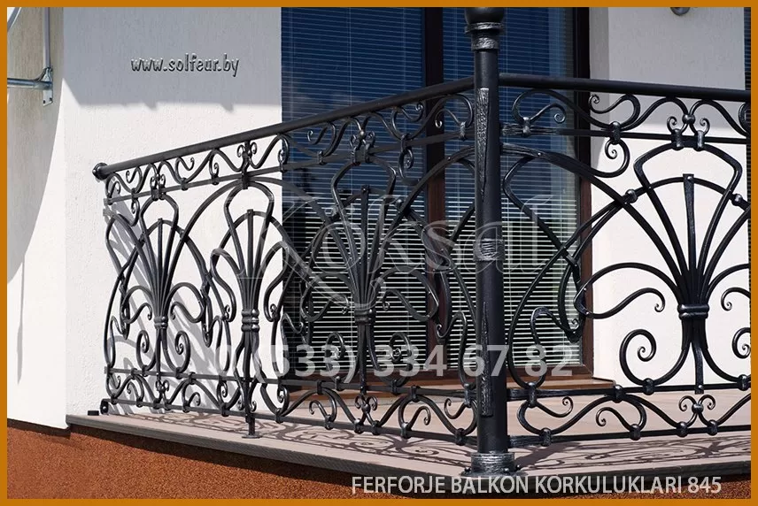 Ferforje Balkon Korkulukları 845
