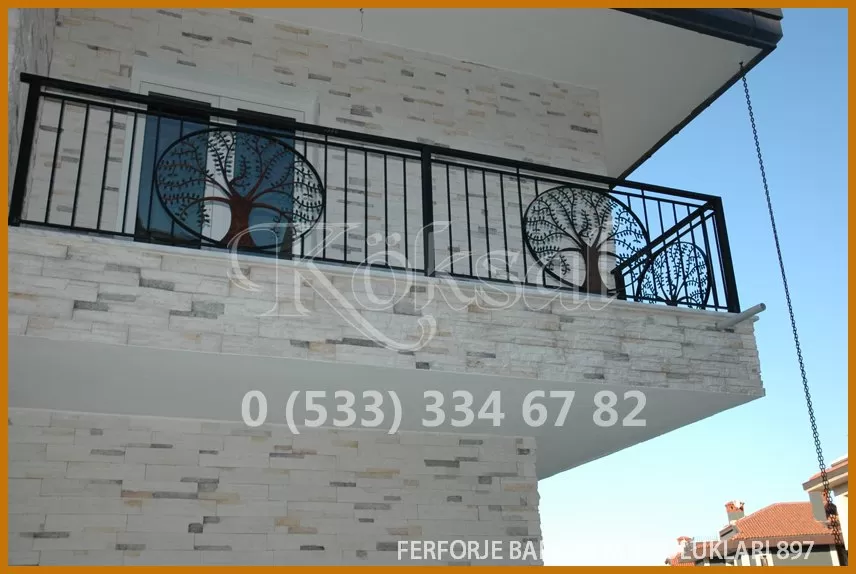 Ferforje Balkon Korkulukları 897