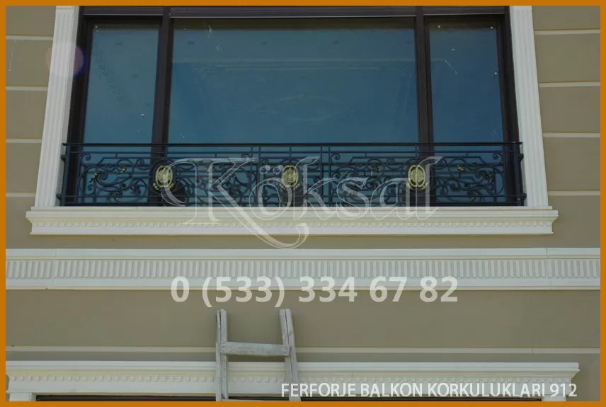 Ferforje Balkon Korkulukları 912