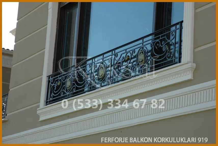 Ferforje Balkon Korkulukları 919