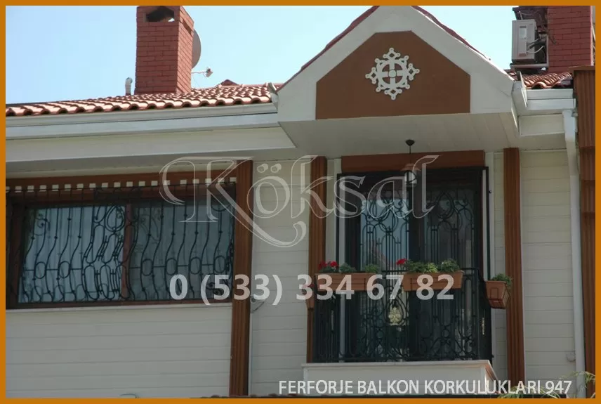 Ferforje Balkon Korkulukları 947