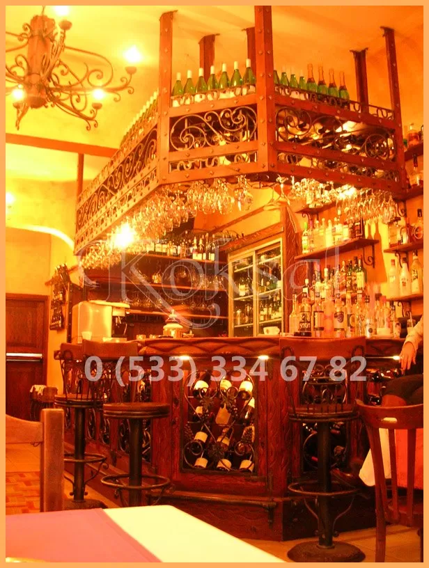 Ferforje Bar ve Şaraplıklar 4