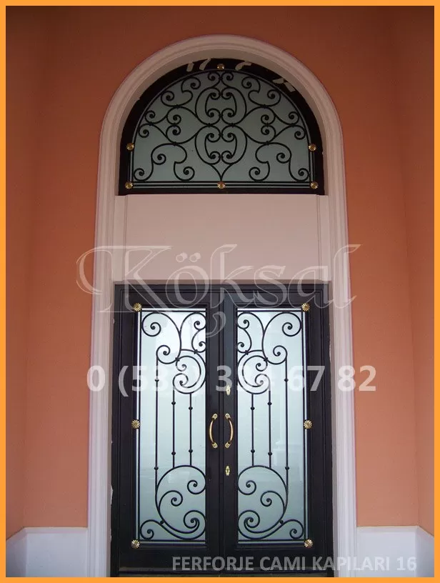 Ferforje Cami Kapıları 16