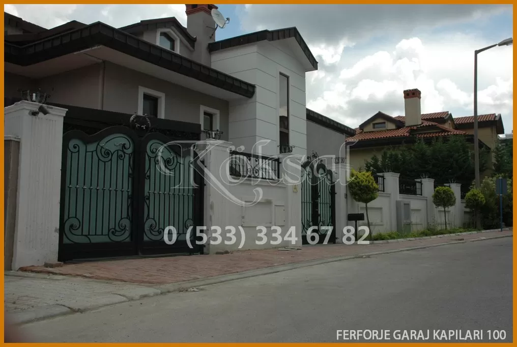 Ferforje Garaj Kapıları 100