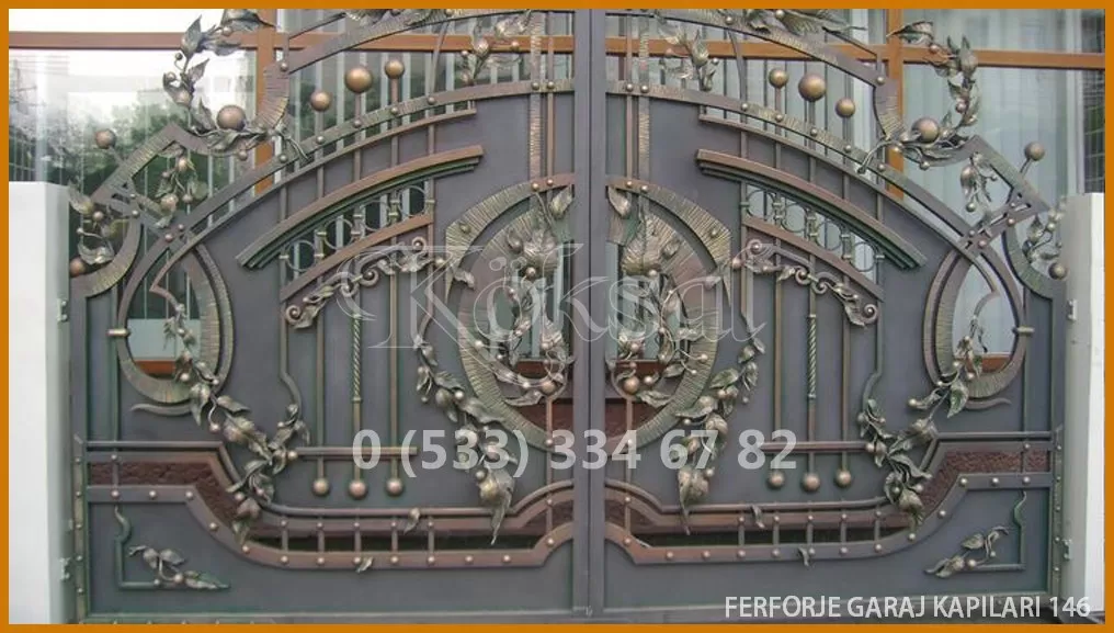 Ferforje Garaj Kapıları 146