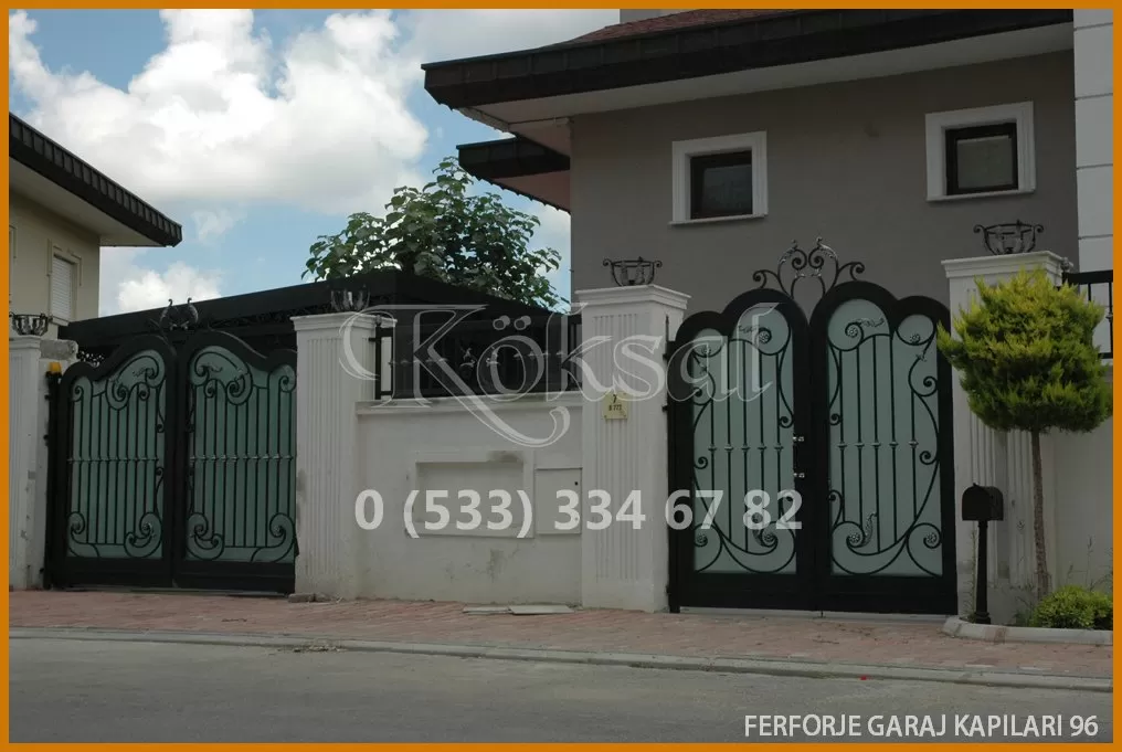 Ferforje Garaj Kapıları 96
