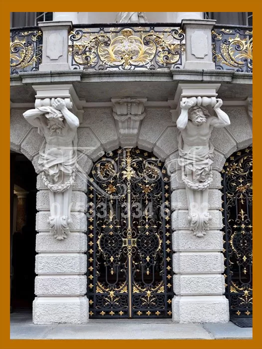 Ferforje Kapı Modelleri 1526