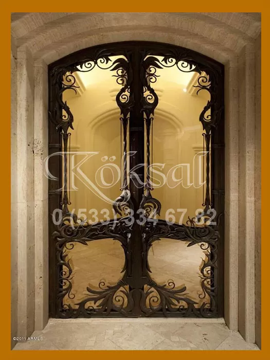 Ferforje Kapı Modelleri 1528