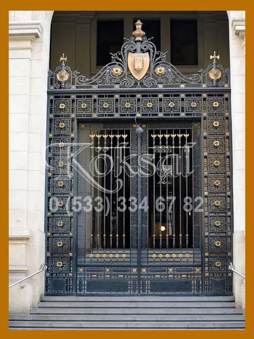 Ferforje Kapı Modelleri 1534