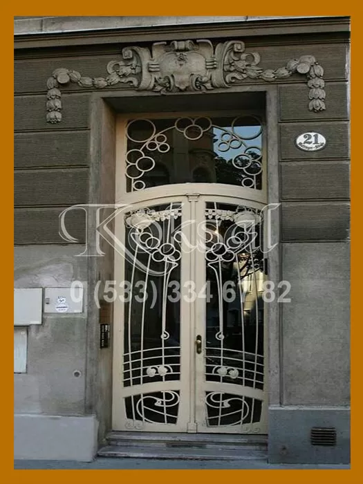 Ferforje Kapı Modelleri 1545