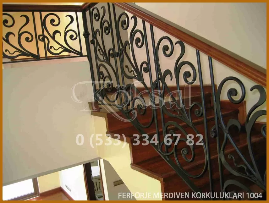 Ferforje Merdiven Korkulukları 1004