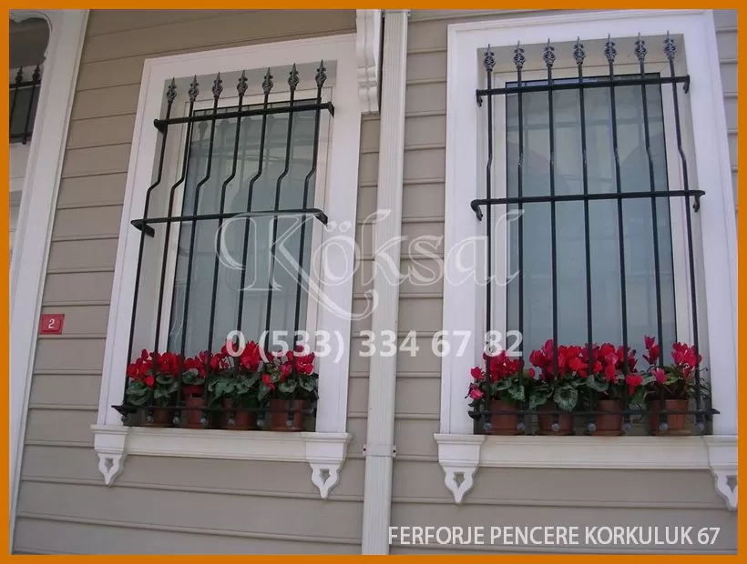 Ferforje Pencere Korkulukları67
